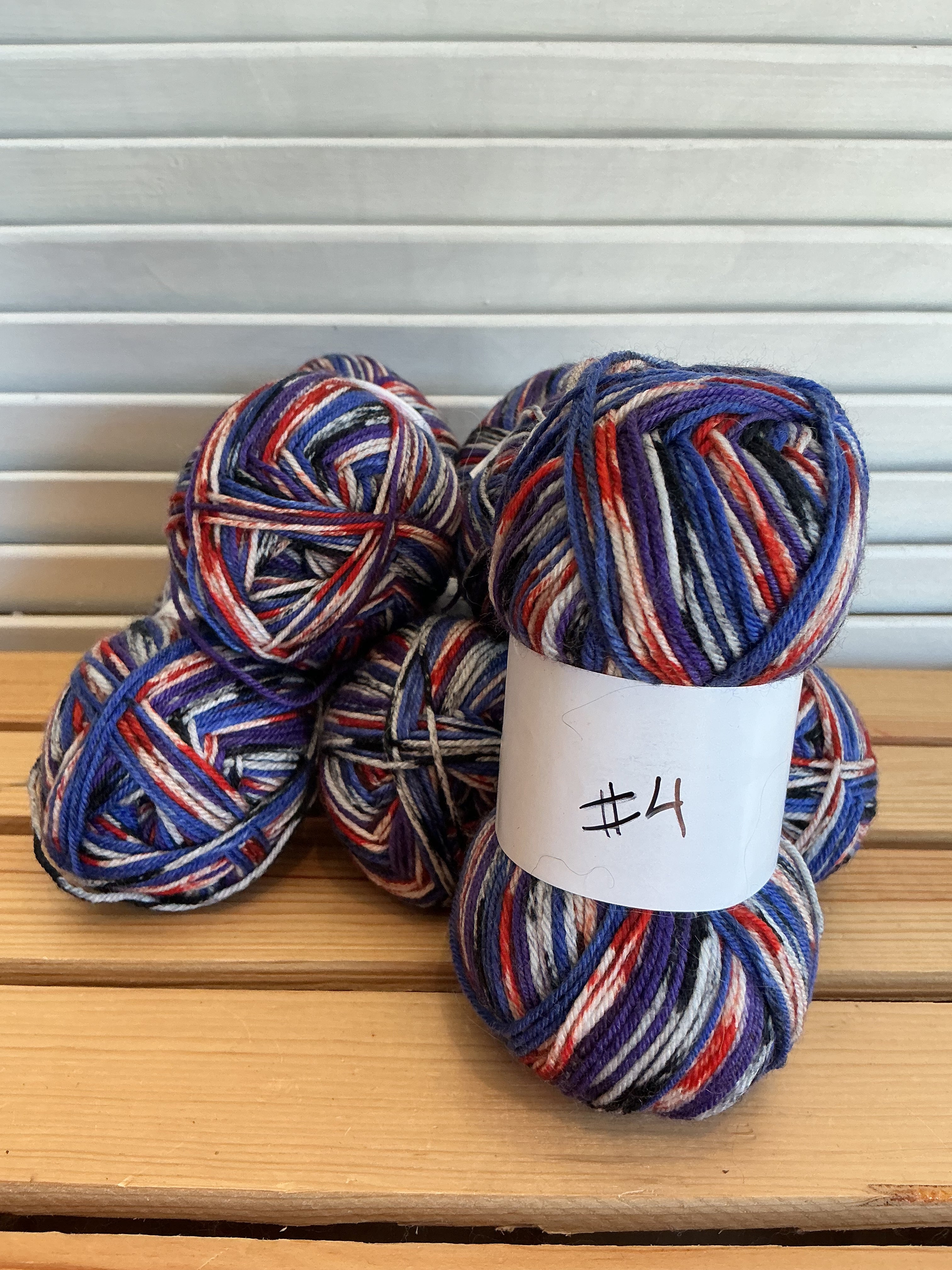 Re-Labelled Sock Yarn Various Colorways