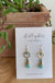 Amazonite with Gold - Jubilee earrings