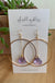 Amethyst with Gold - Baryon earrings