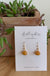 Golden Jade with Gold - Mini Morsel earrings
