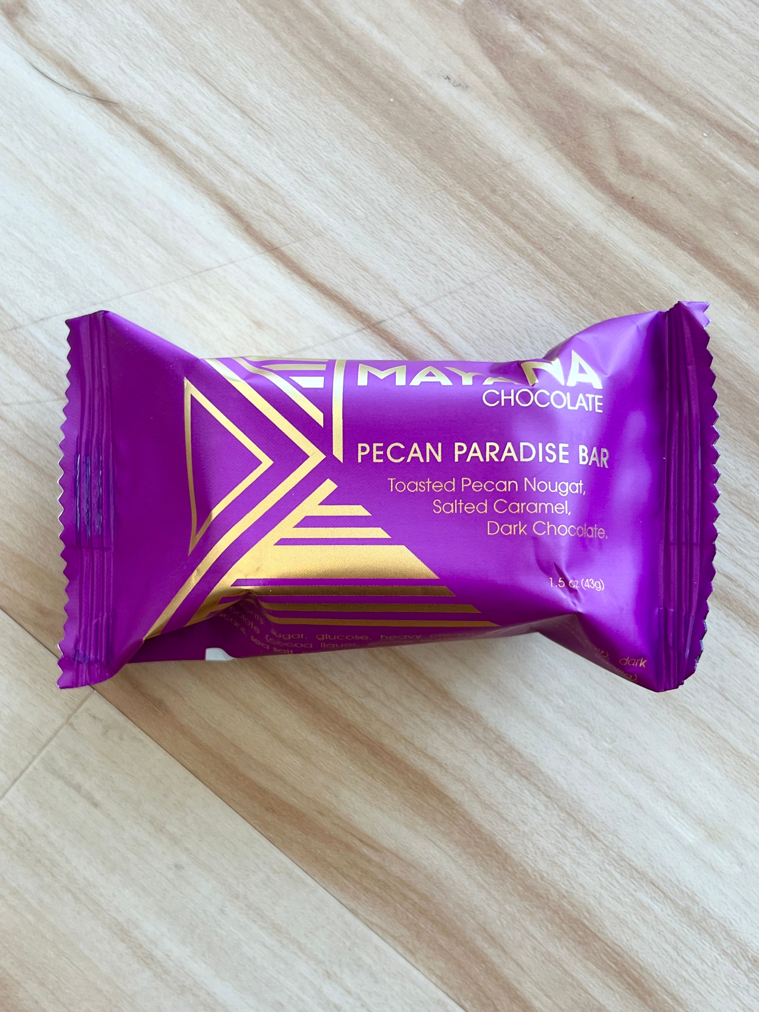 Pecan Paradise Mini Bar - Mayana Chocolate