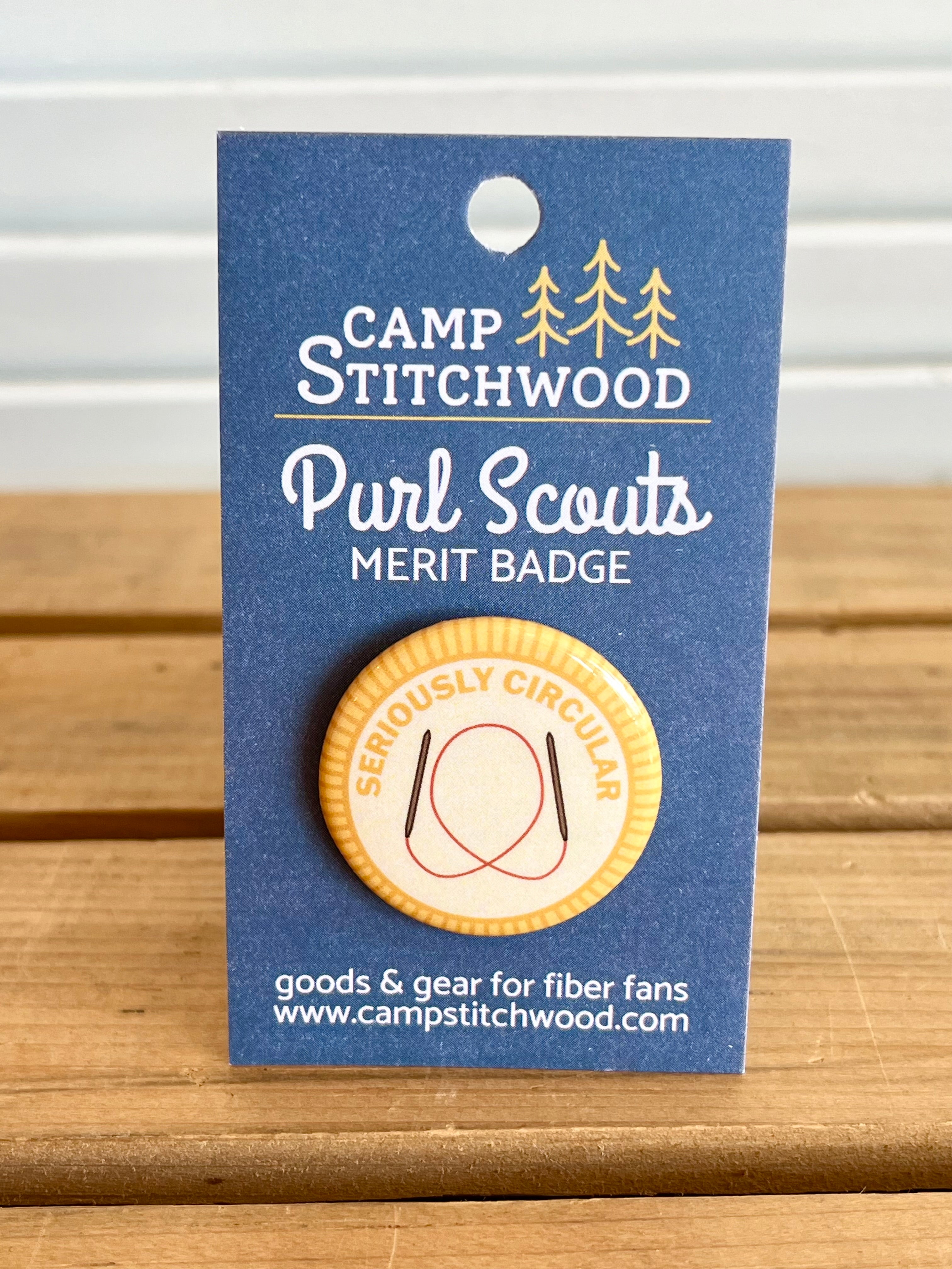 Seriously Circular - Purl Scouts Merit Badge