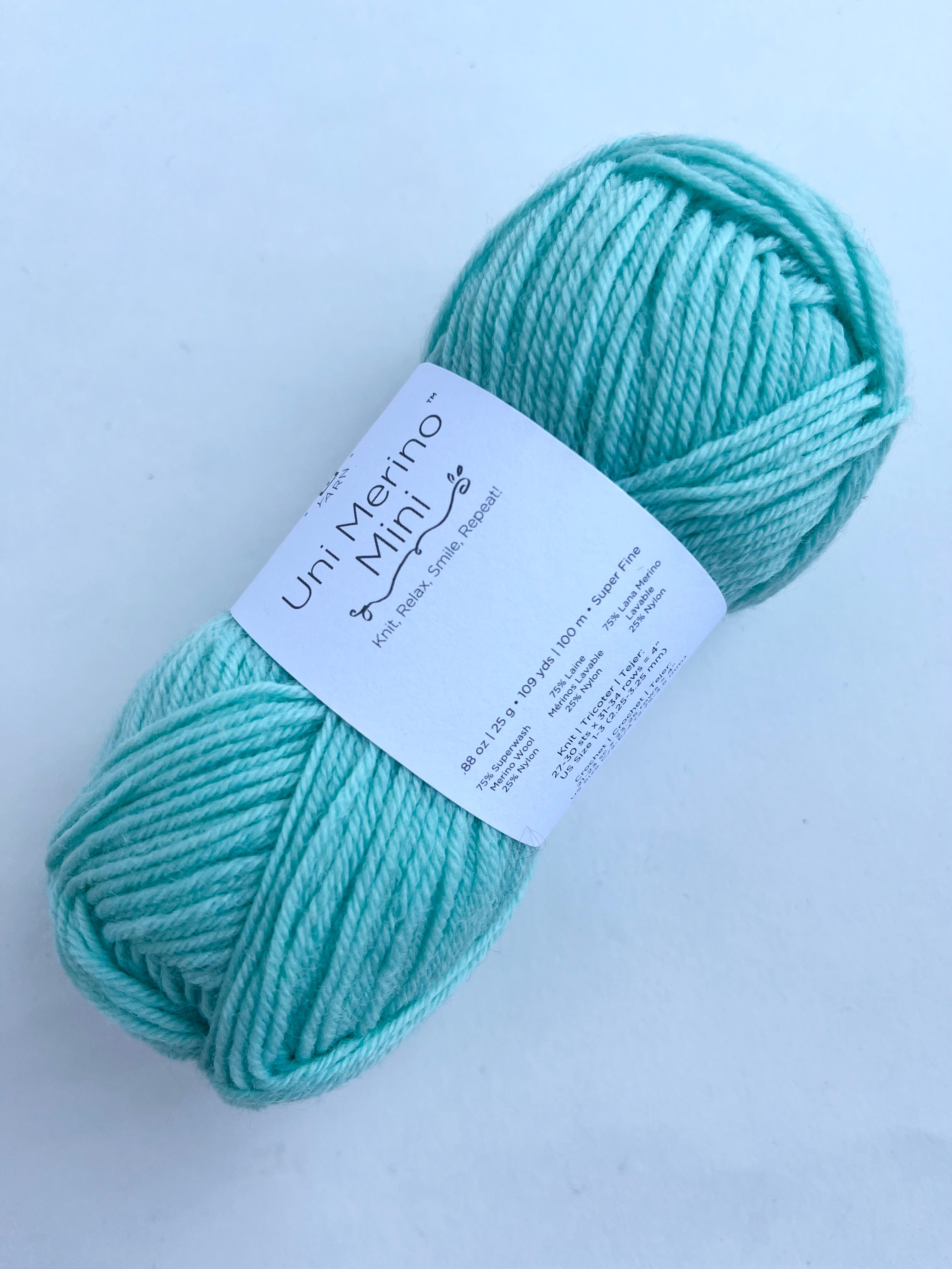 Glacier - Uni Merino Mini skeins