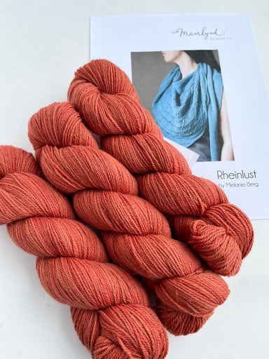 Chili Pepper - Rheinlust Shawl kit