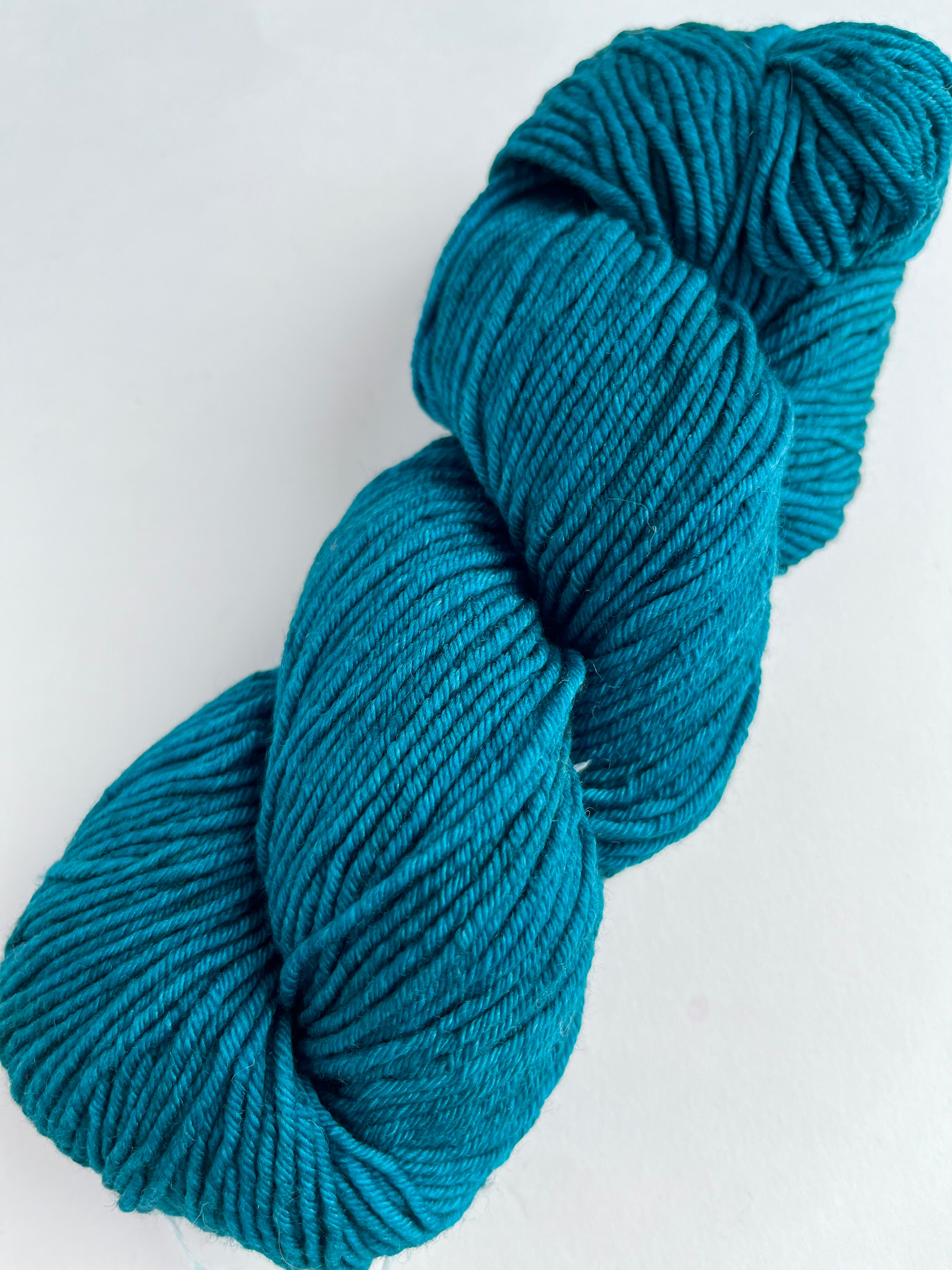 Teal Feather - Malabrigo Seis Cabos