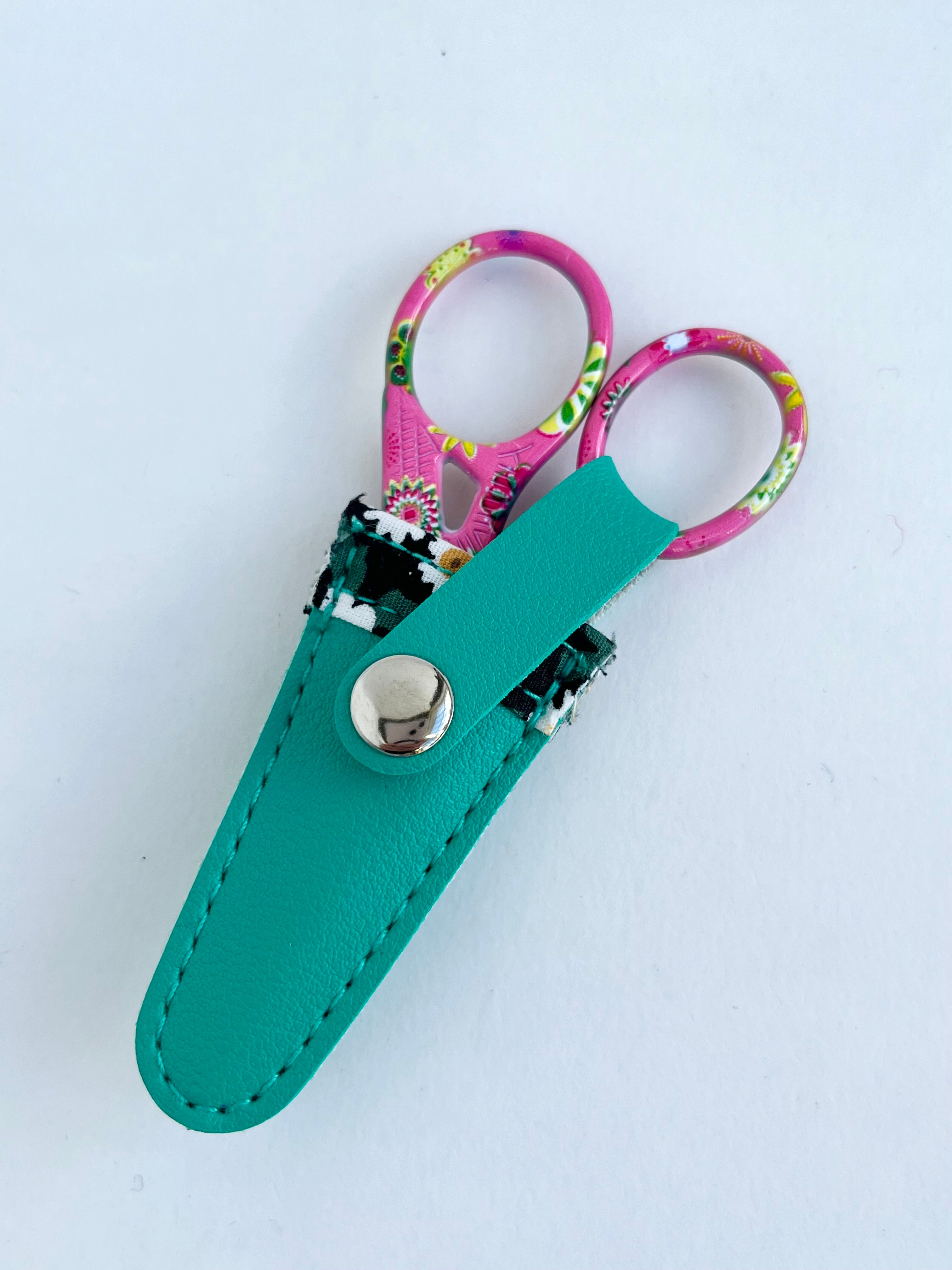 Colorful Scissors & Sheaths