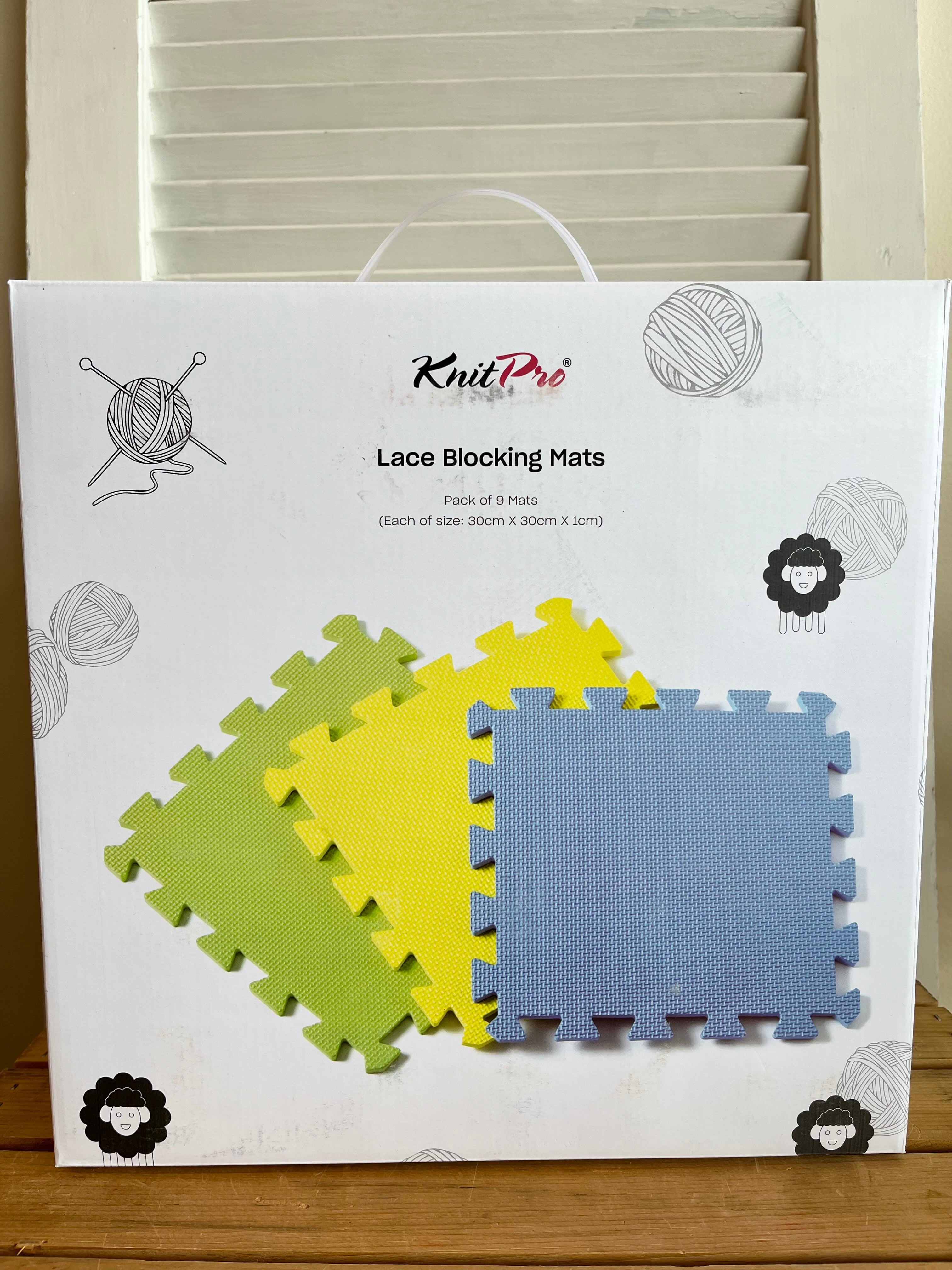 9pc Rainbow Blocking Mat