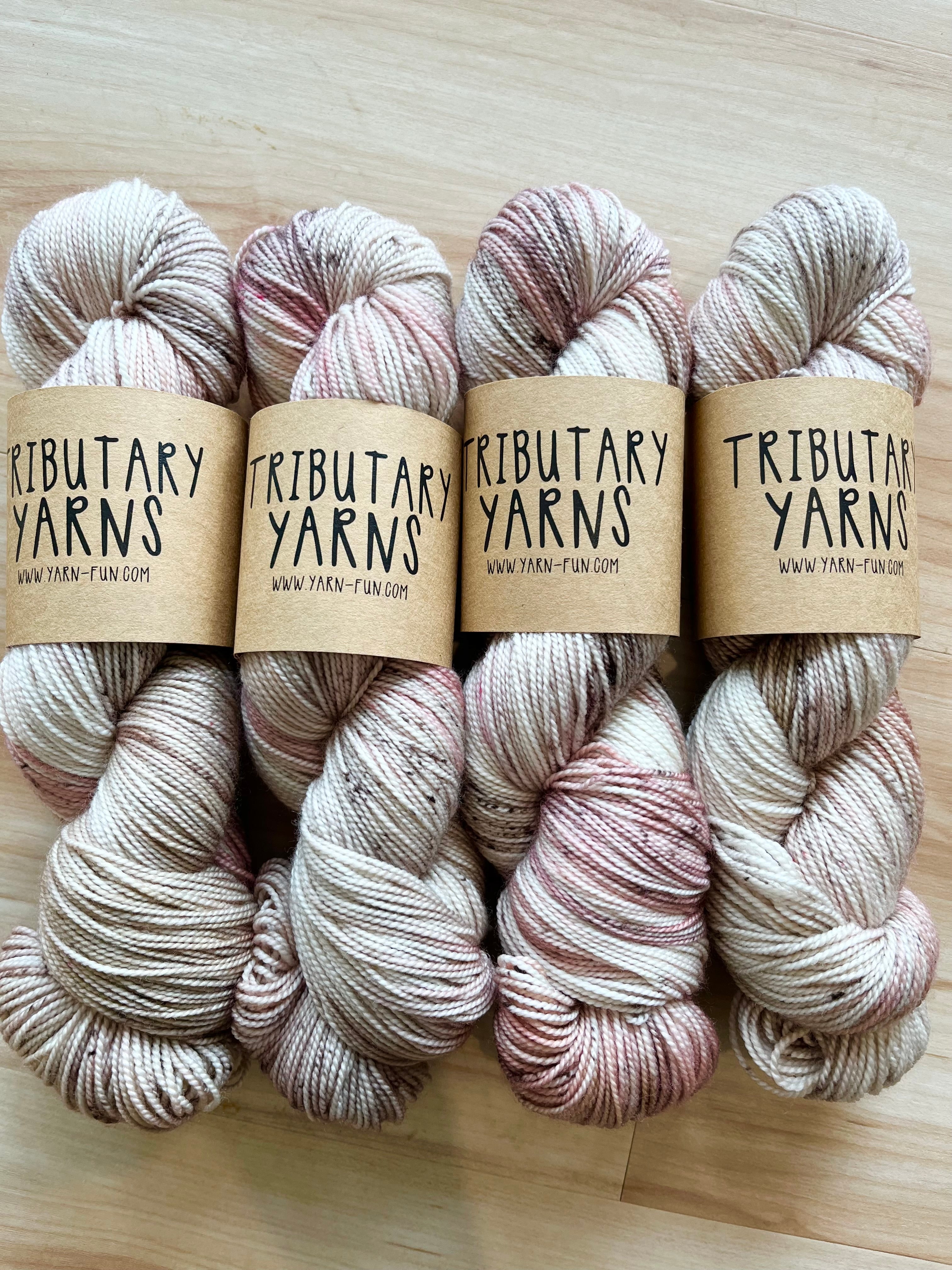 Tributary Color of the Month yarn