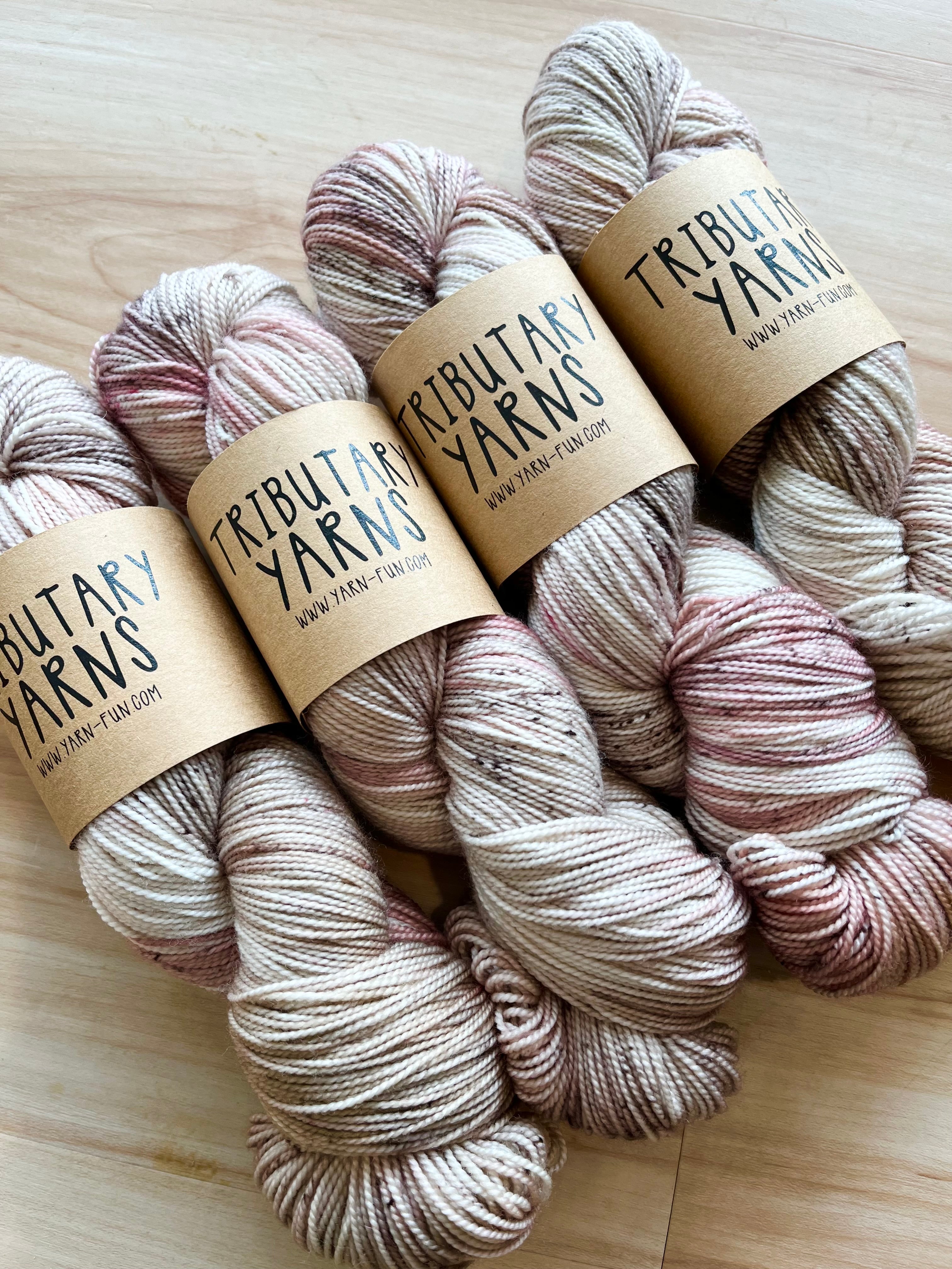 Tributary Color of the Month yarn