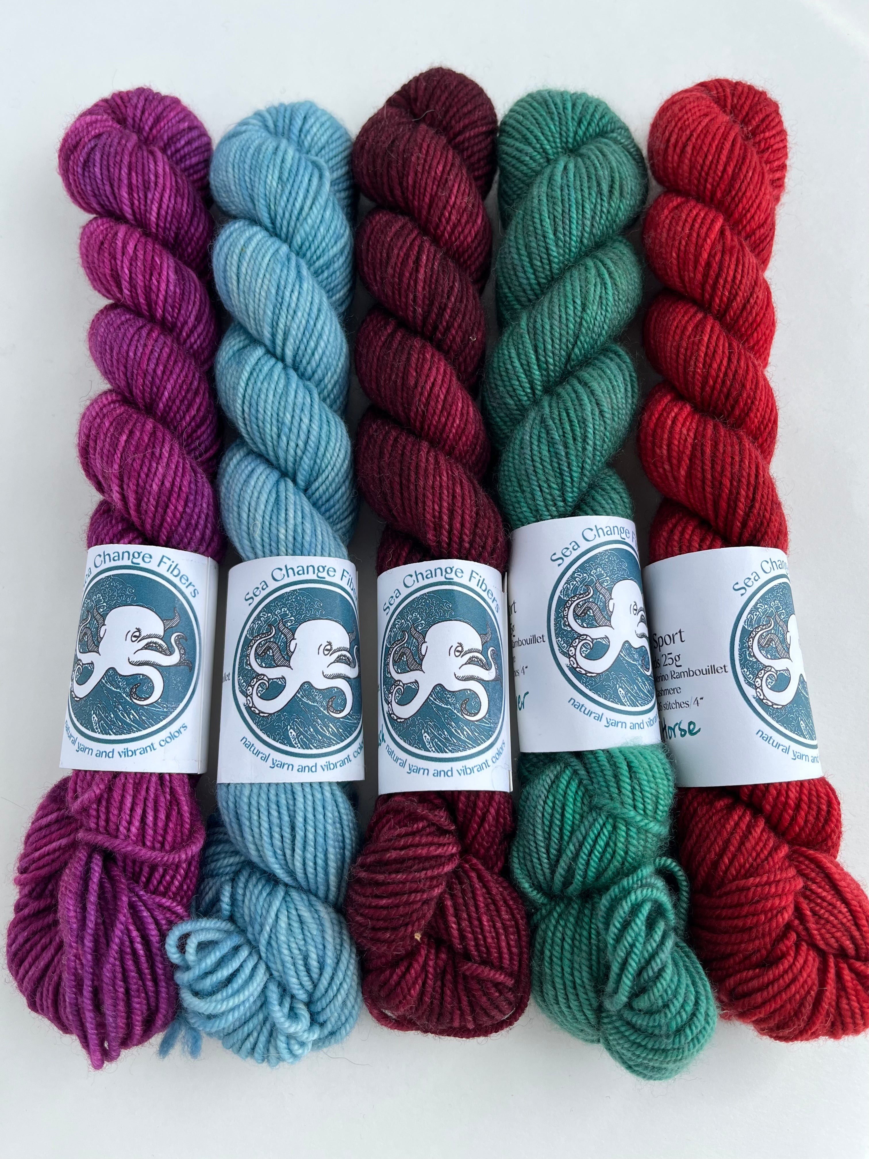Swale Sport minis from Sea Change Fibers