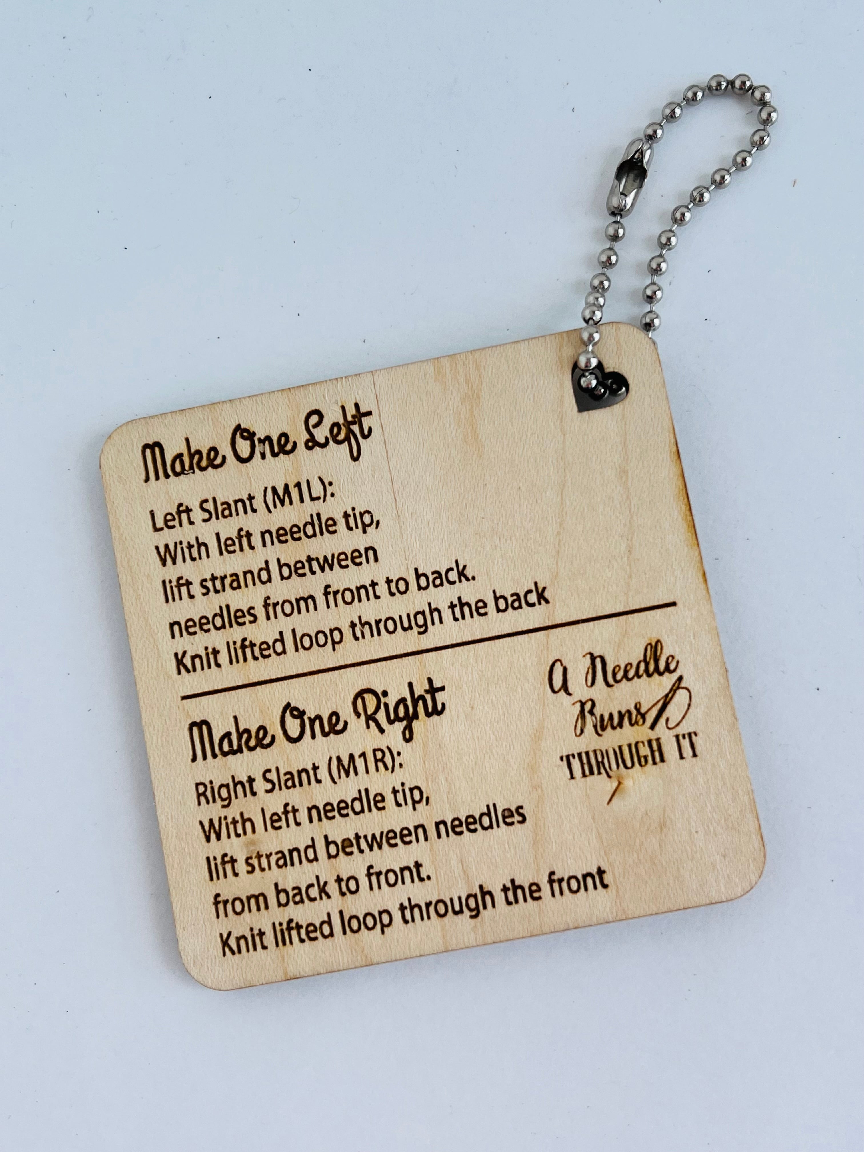 Helpful Tags from A Needle Runs Through It