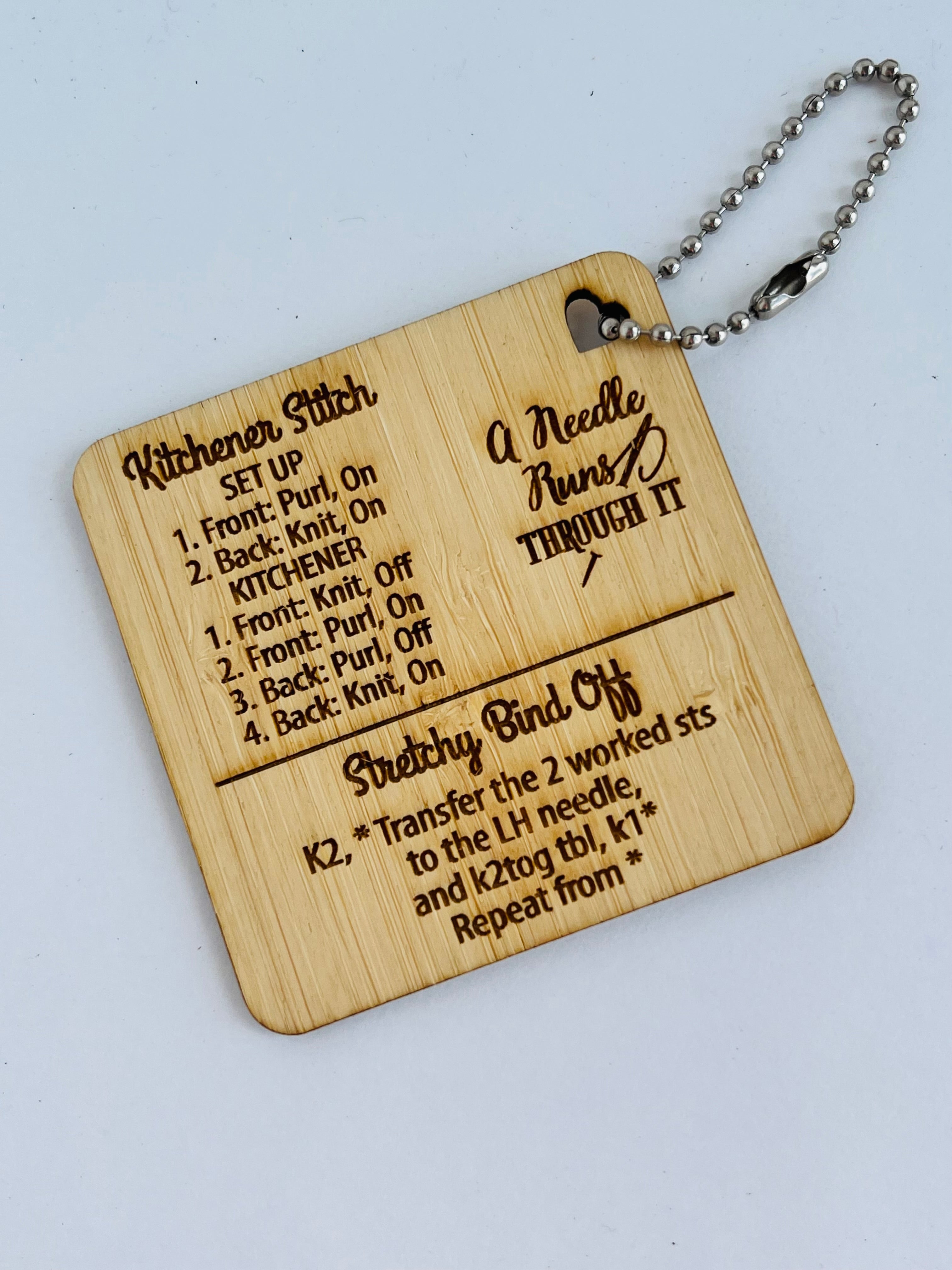 Helpful Tags from A Needle Runs Through It