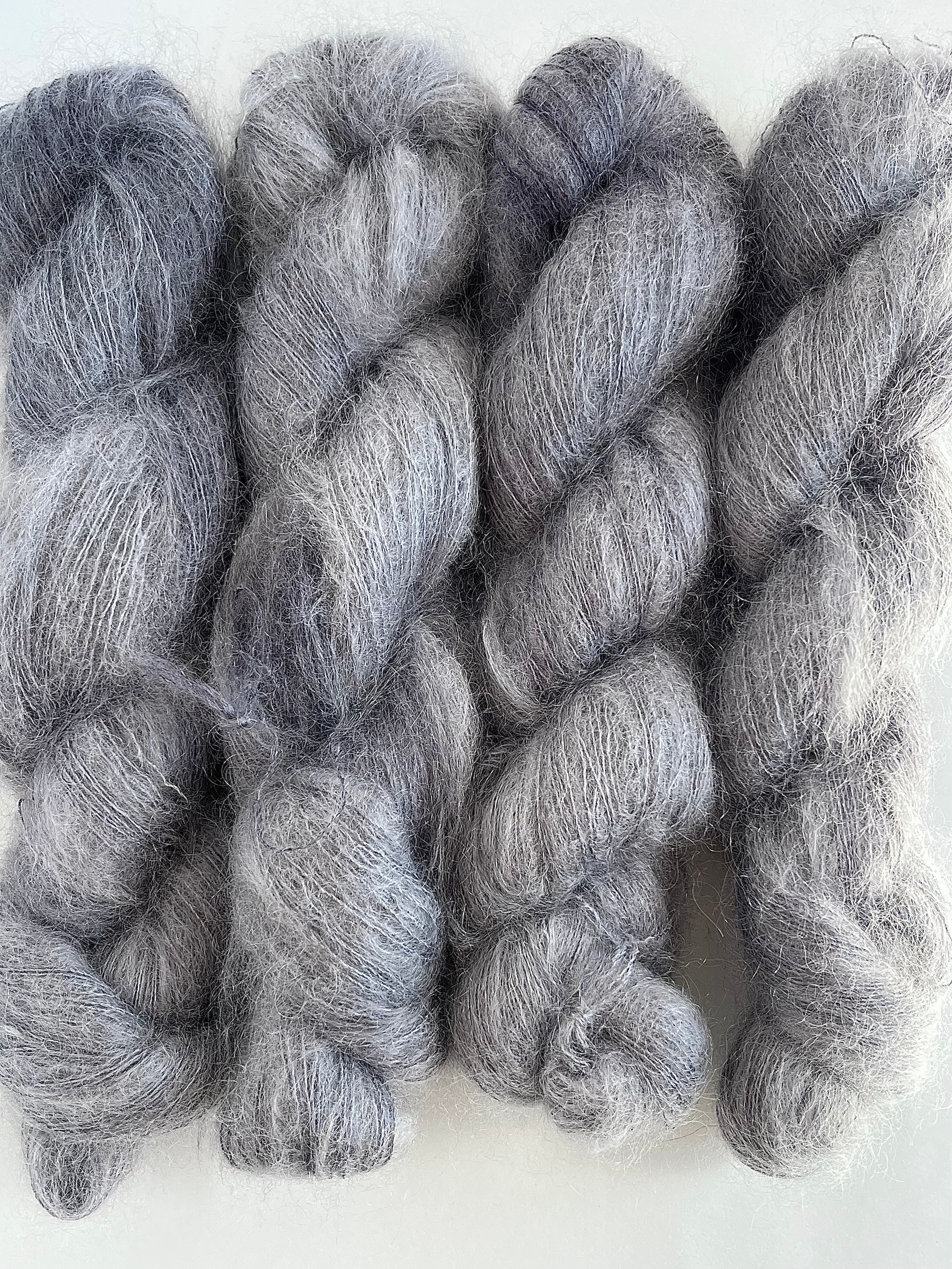 Fog - Mountain Mohair from Tributary Yarns