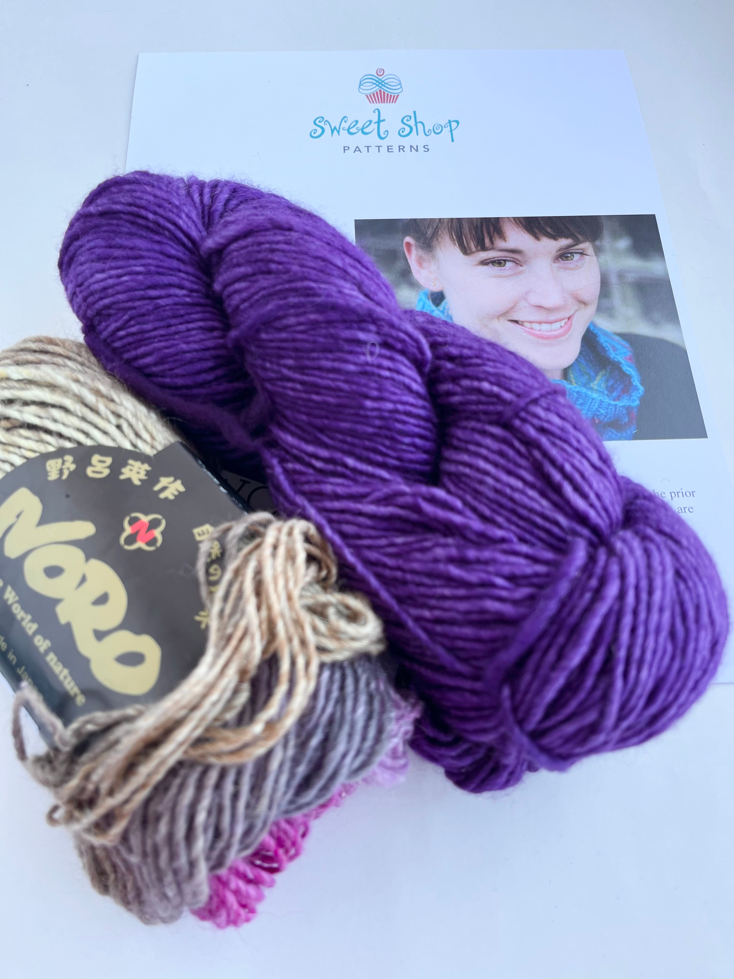 Fretwork Cowl kit from Sweet Shop Patterns