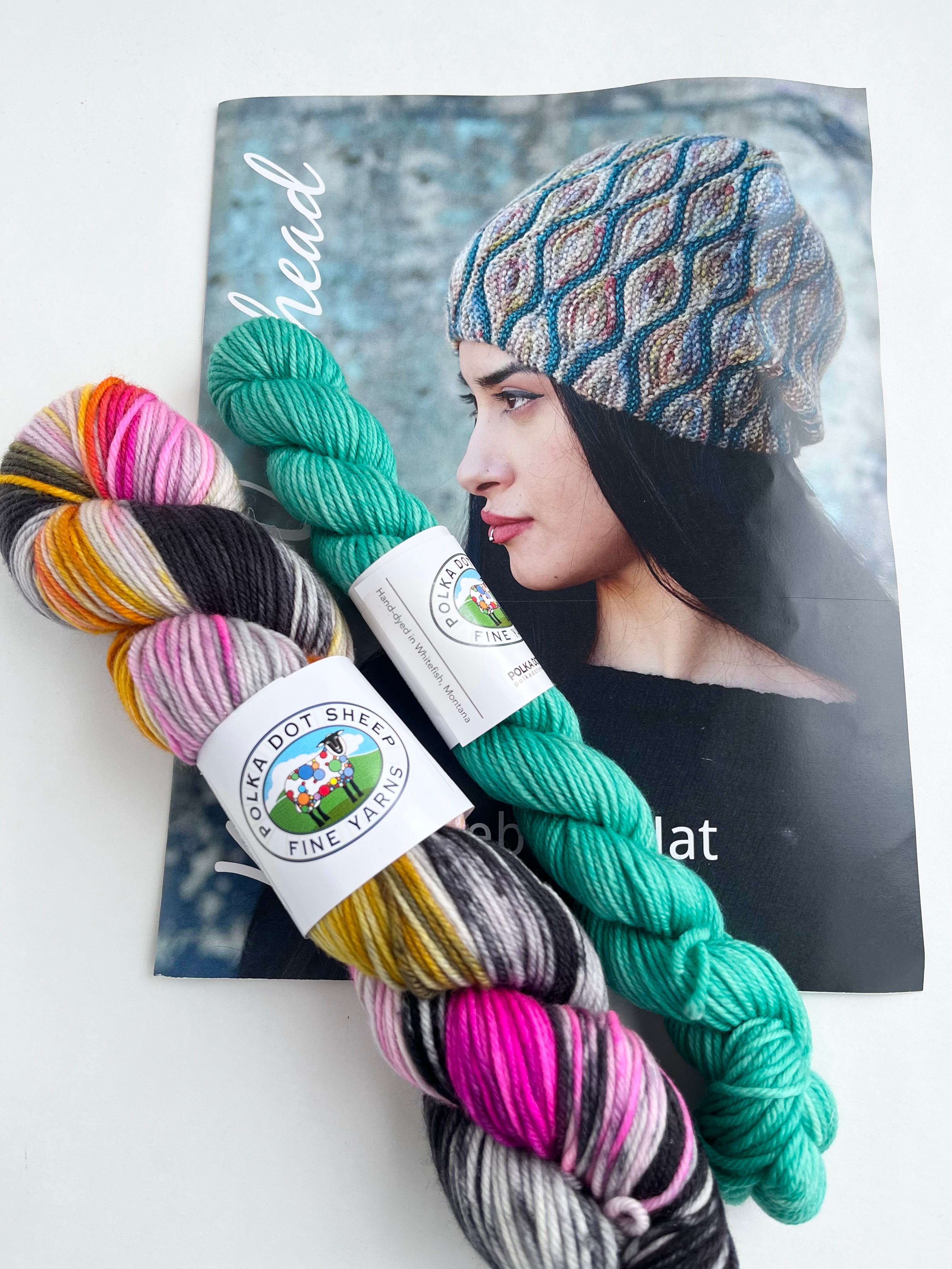 Summer Storm/Glacier Lake - Rhinebeck Hat kit