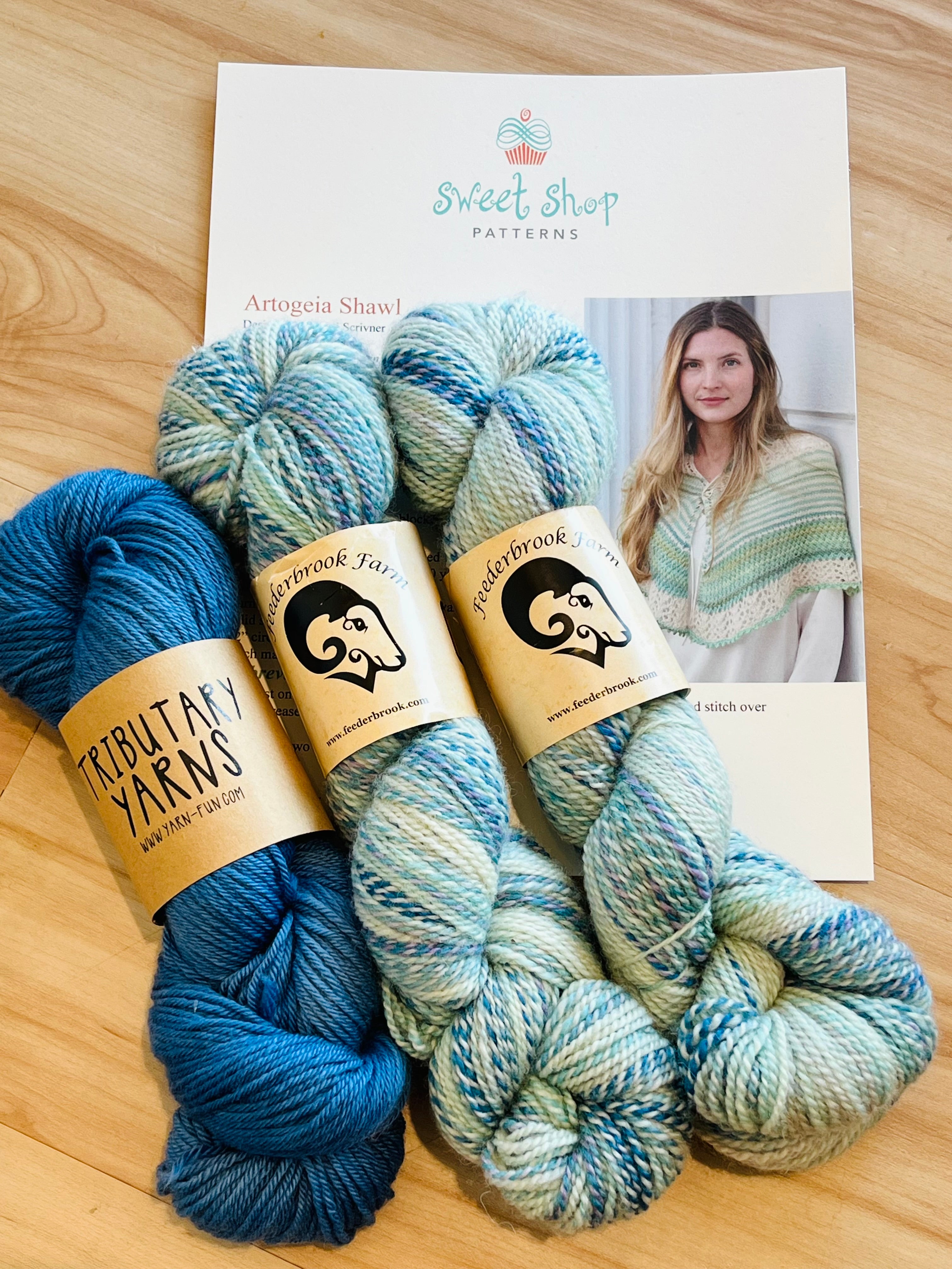Artogeia Shawl kit