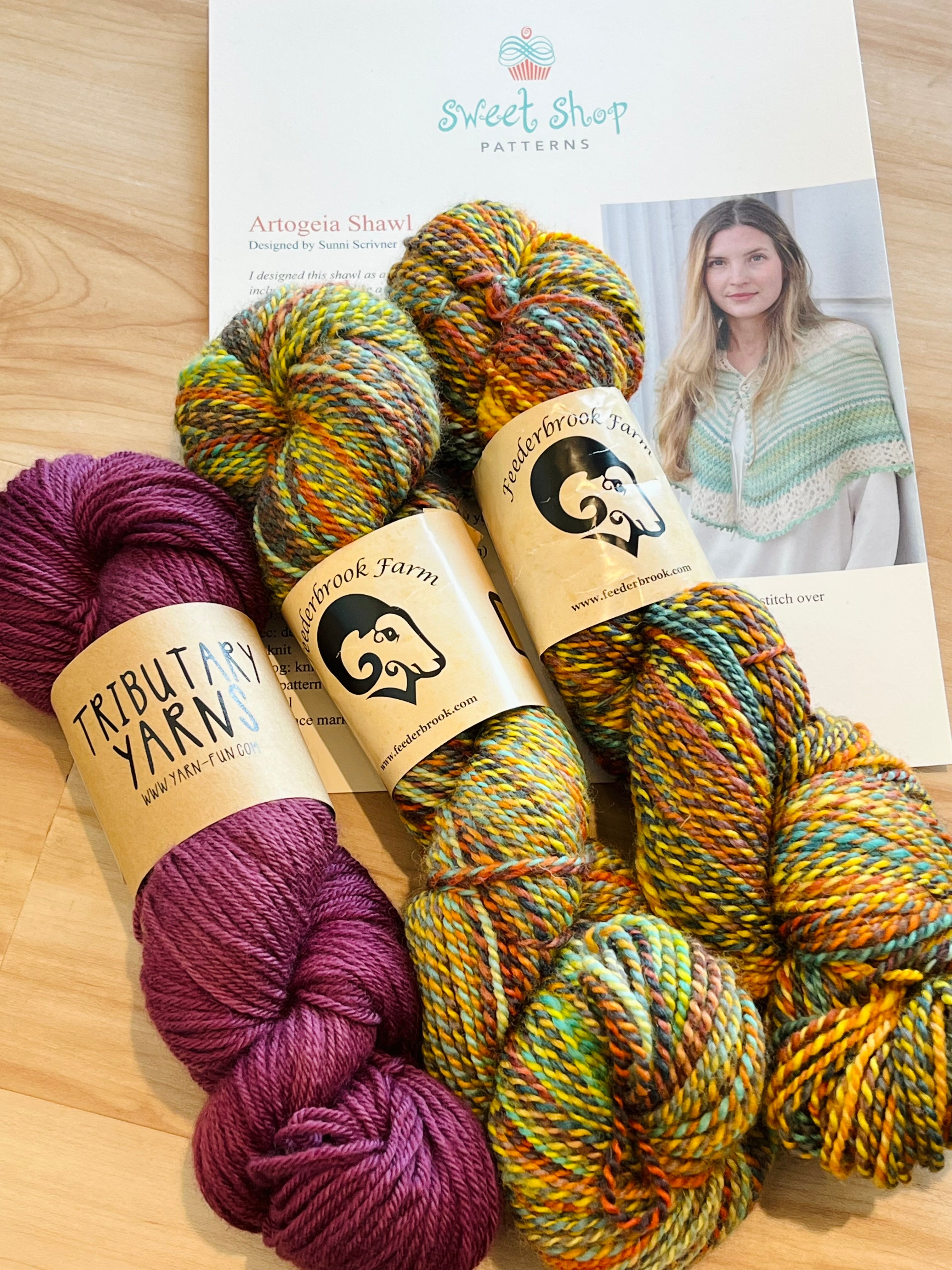 Artogeia Shawl kit