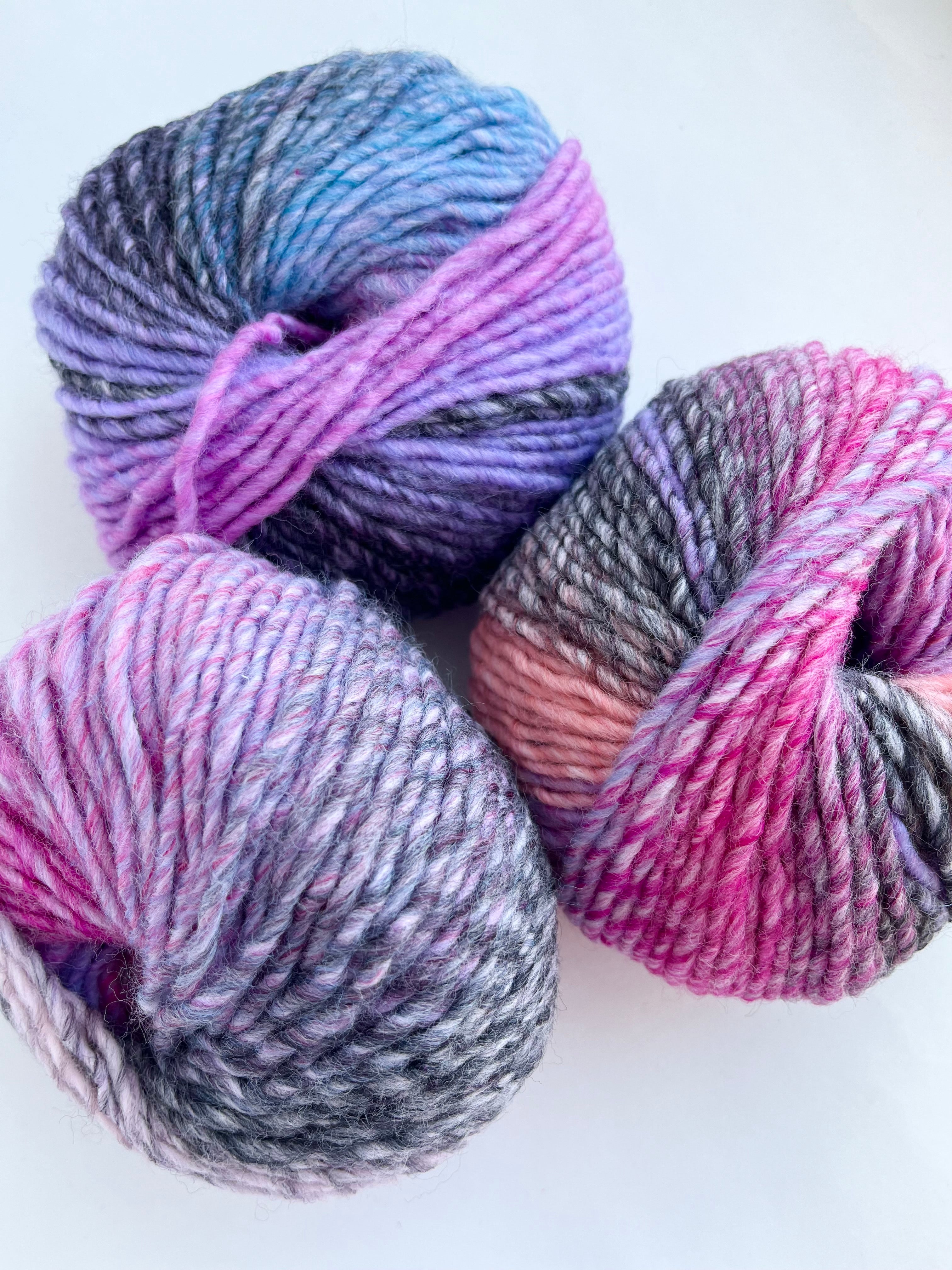 Purple Fuchsia - Creative Melange yarn