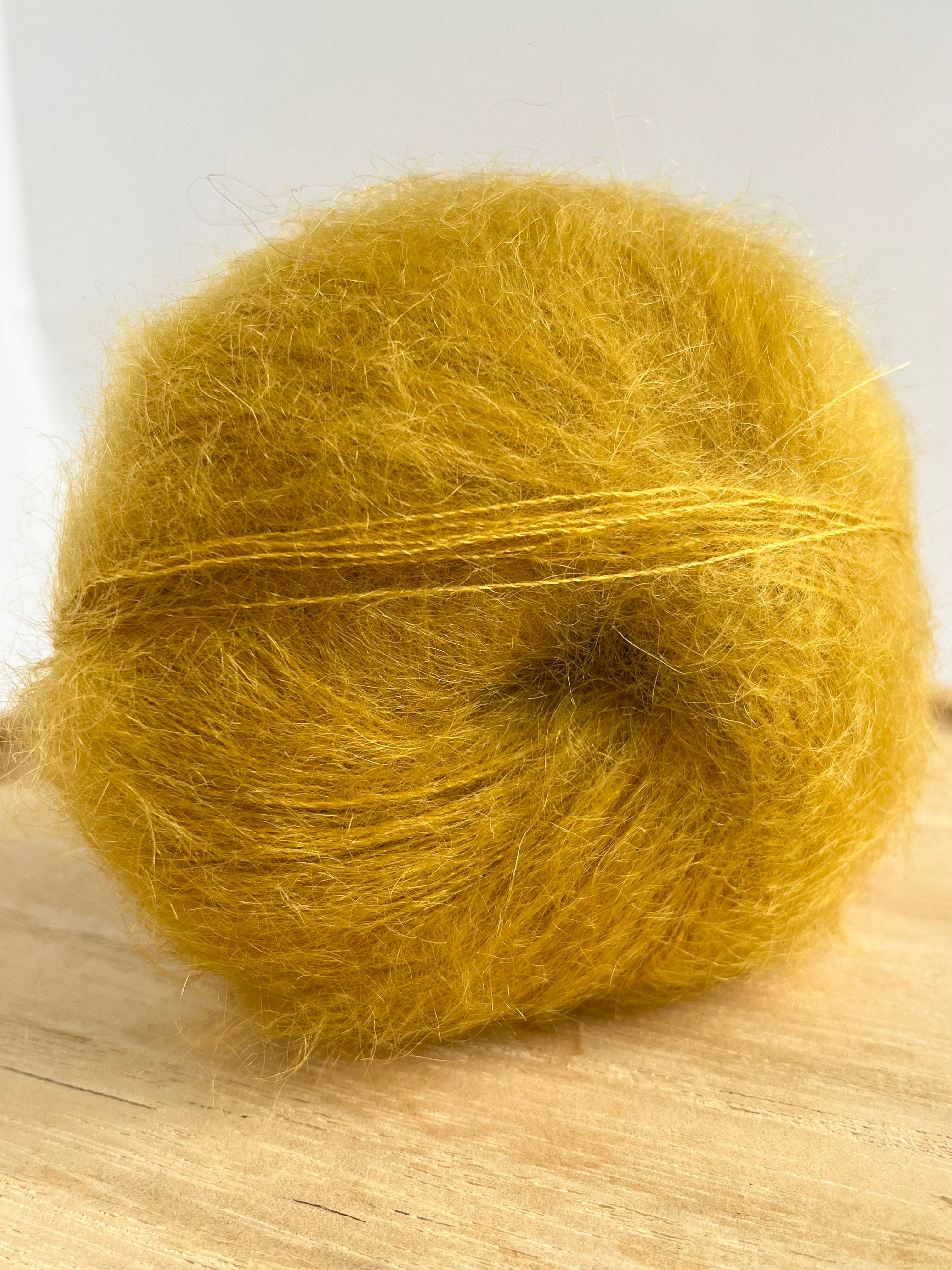 Mustard - Super Kid Mohair Loves Silk