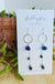 Shimmer - London Blue Quartz - silver