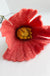 Felt Flowers - Poppy Raspberry