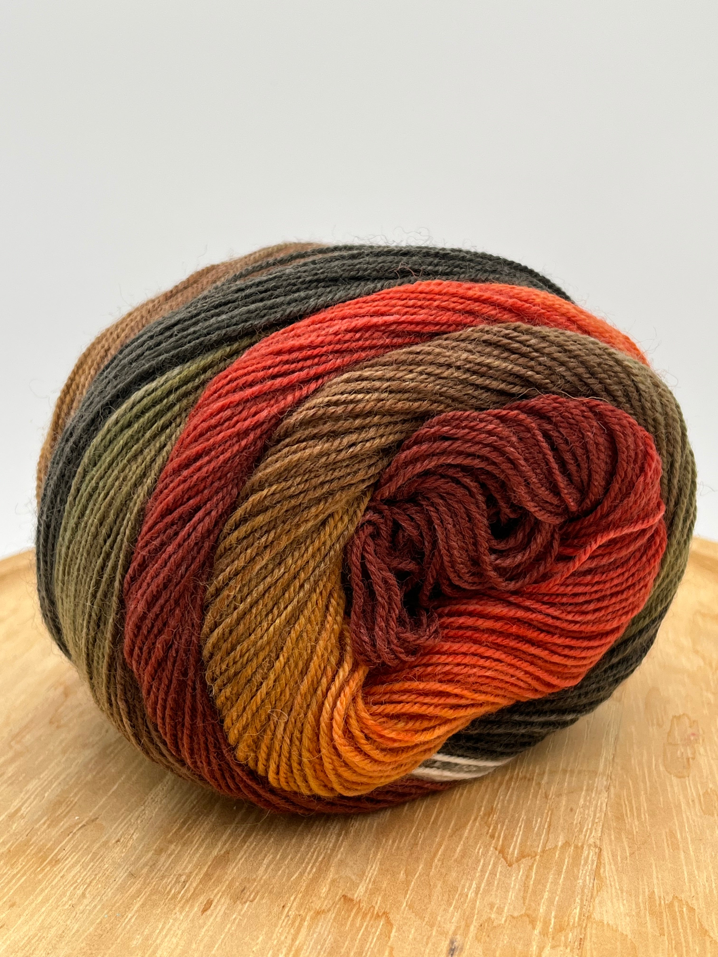 05 Black/ochre/blush/brick - Harmonious Socks