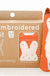 Fox - DIY Embroidered Doll Kit