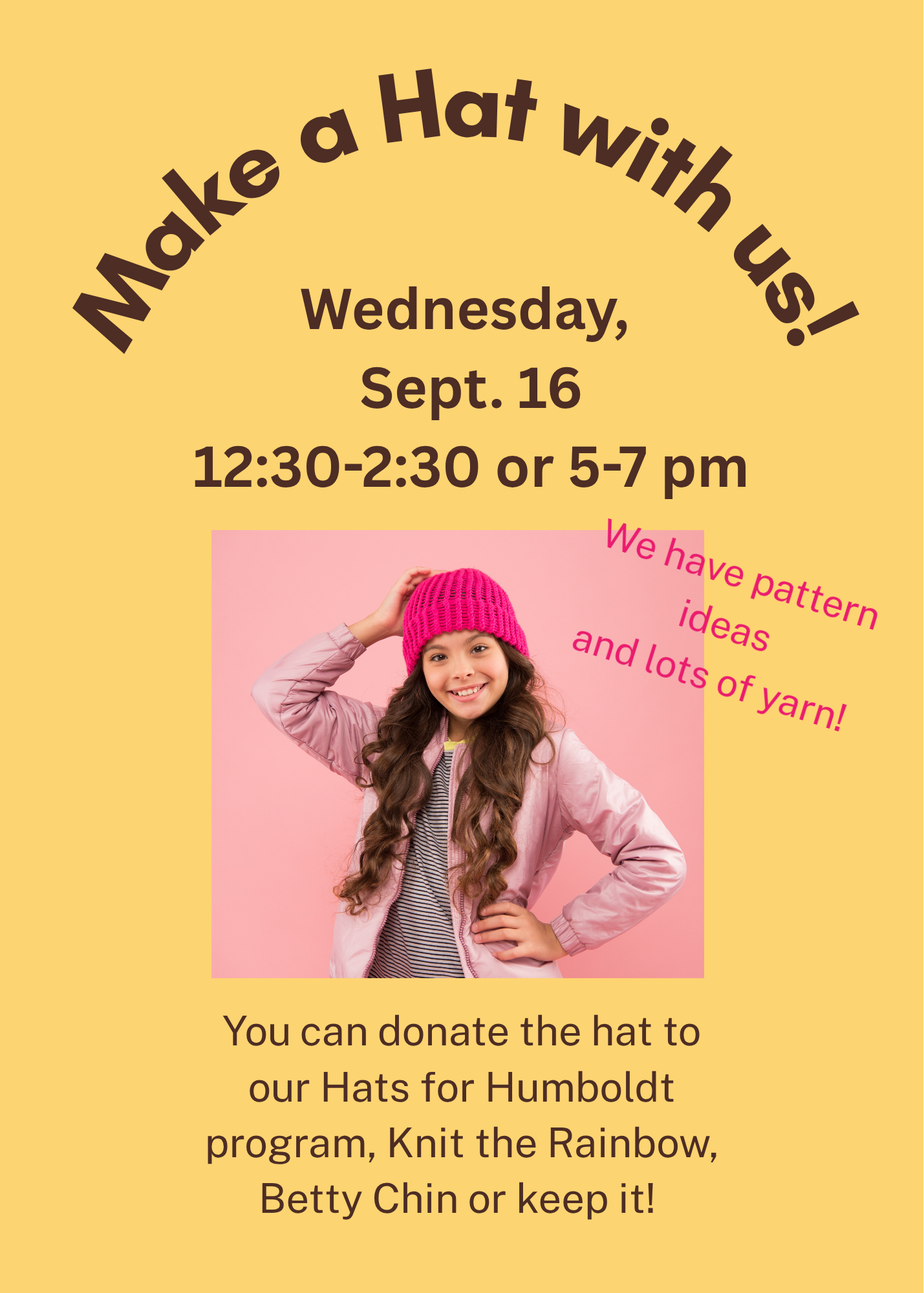Make a Hat Day!