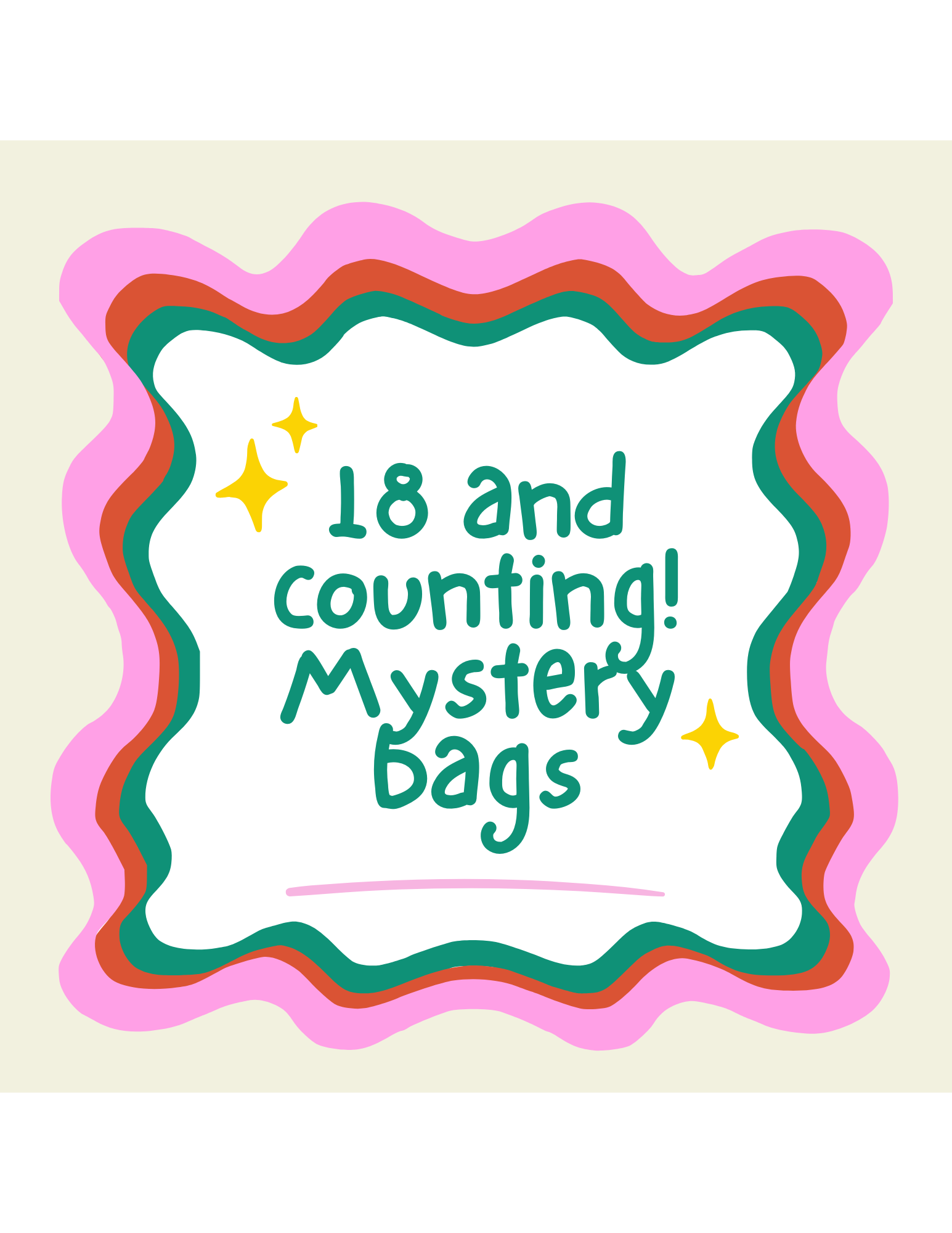 18 and Counting Mystery Bags