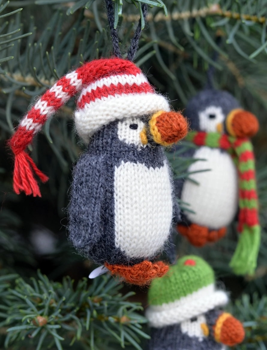 Knitted Holiday Ornaments