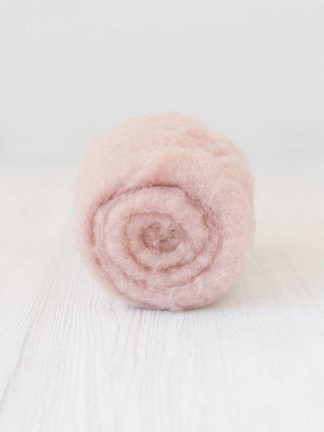 Carded Maori Wool Roving for felting