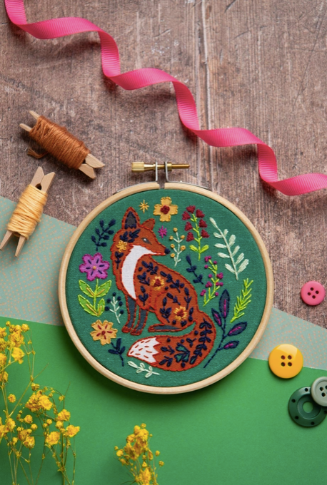 Mini Folk Embroidery Kits