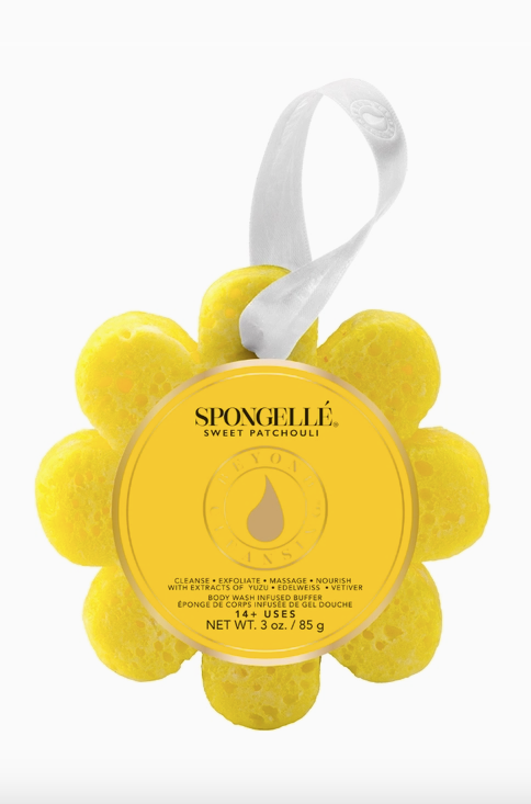 Sweet Patchouli - Spongellé Wildflowers bath sponge