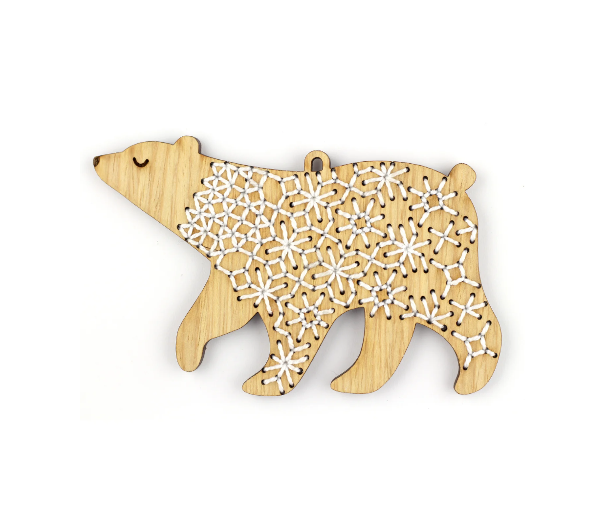 Bear - Embroidered Ornament Kit