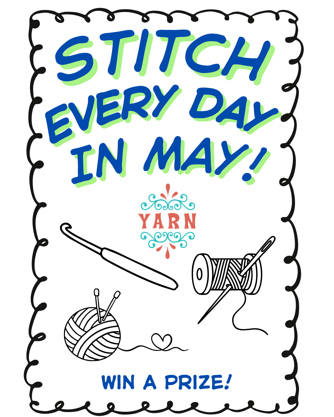 Stitch Every Day in May Event