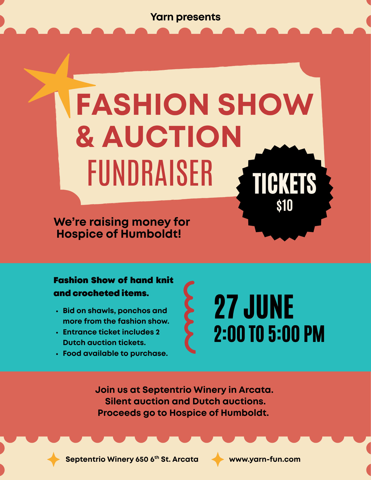 Hospice of Humboldt Fashion Show and Auction Fundraiser