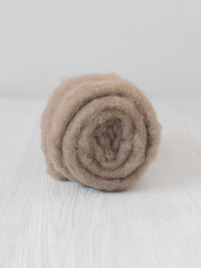 Carded Maori Wool Roving for felting