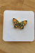 Orange Flower Moth - Sunneshine Enamel Pins