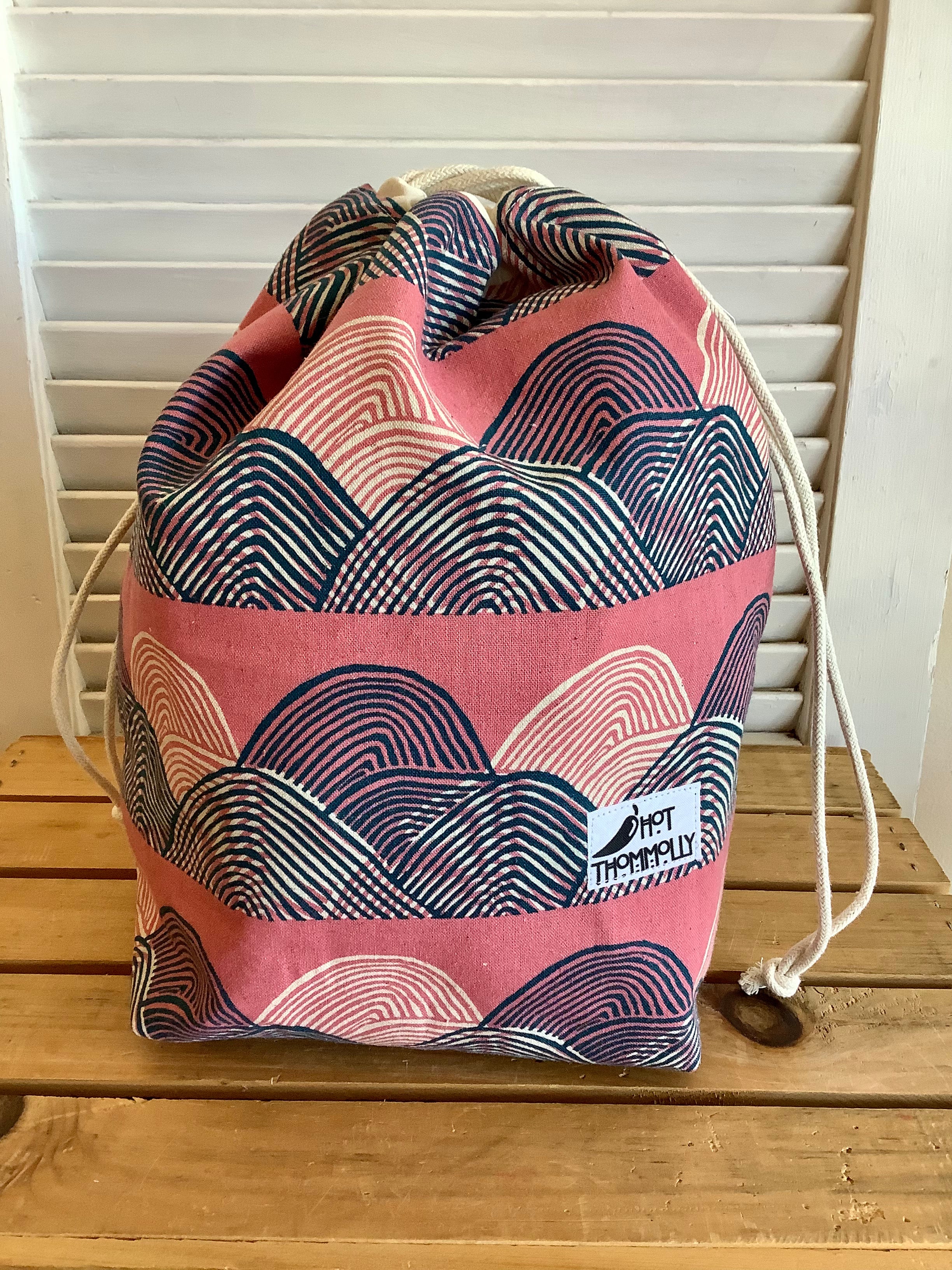 Drawstring Bags by Hot Thommolly