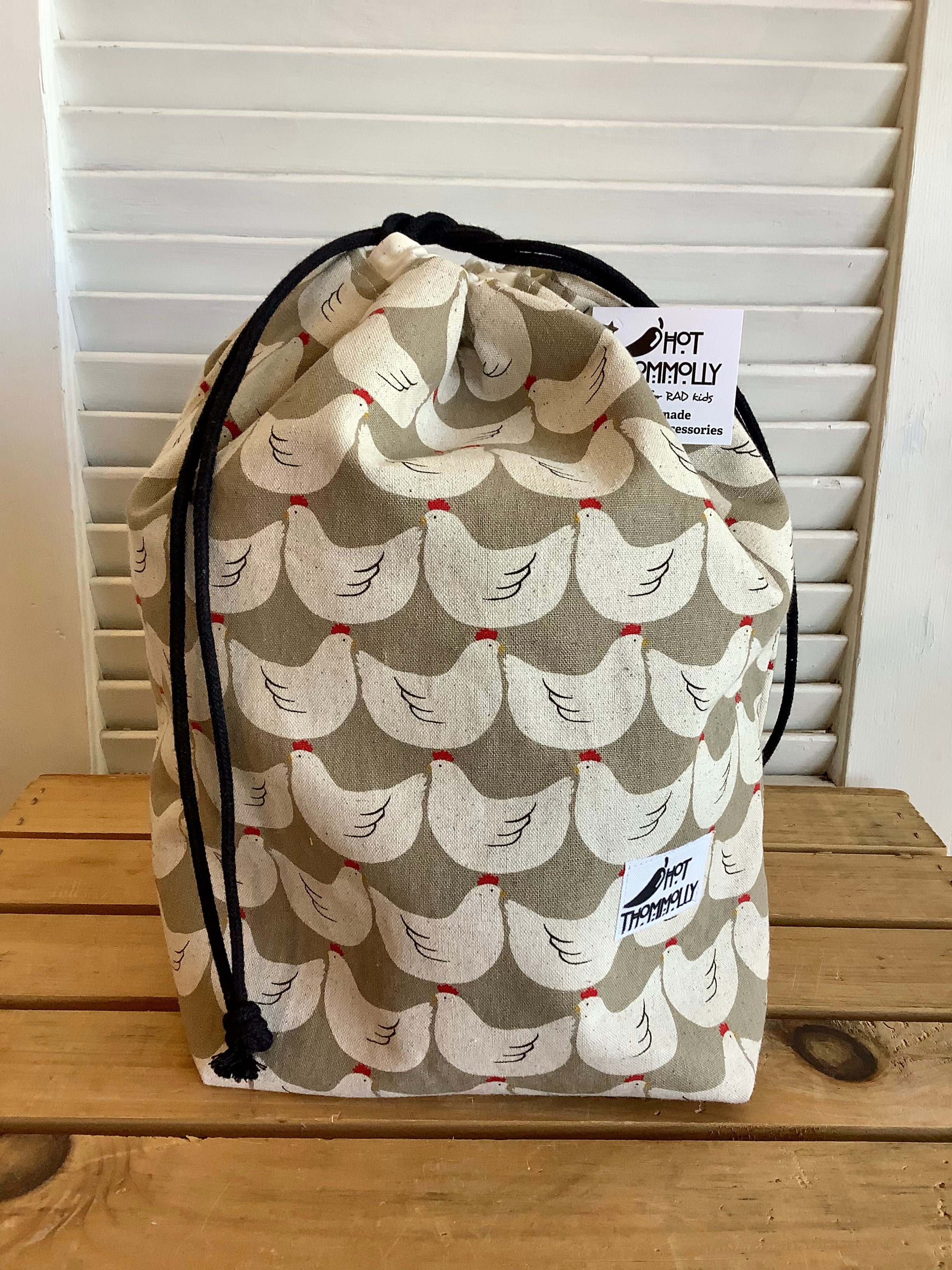 Drawstring Bags by Hot Thommolly