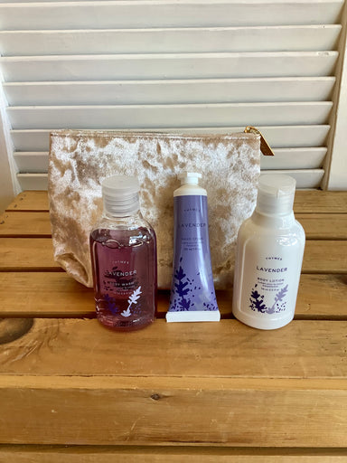 Lavender Travel Set