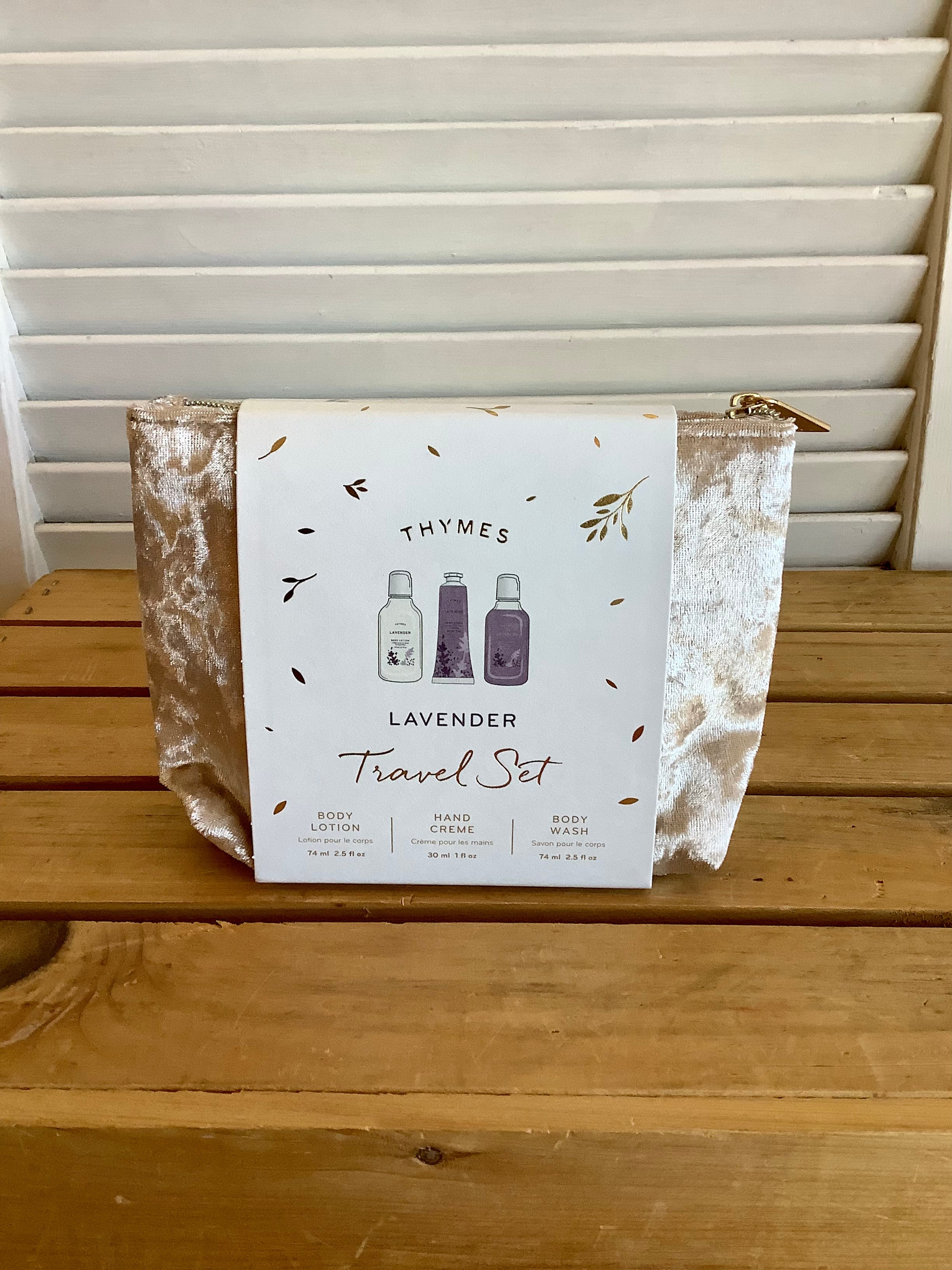 Lavender Travel Set