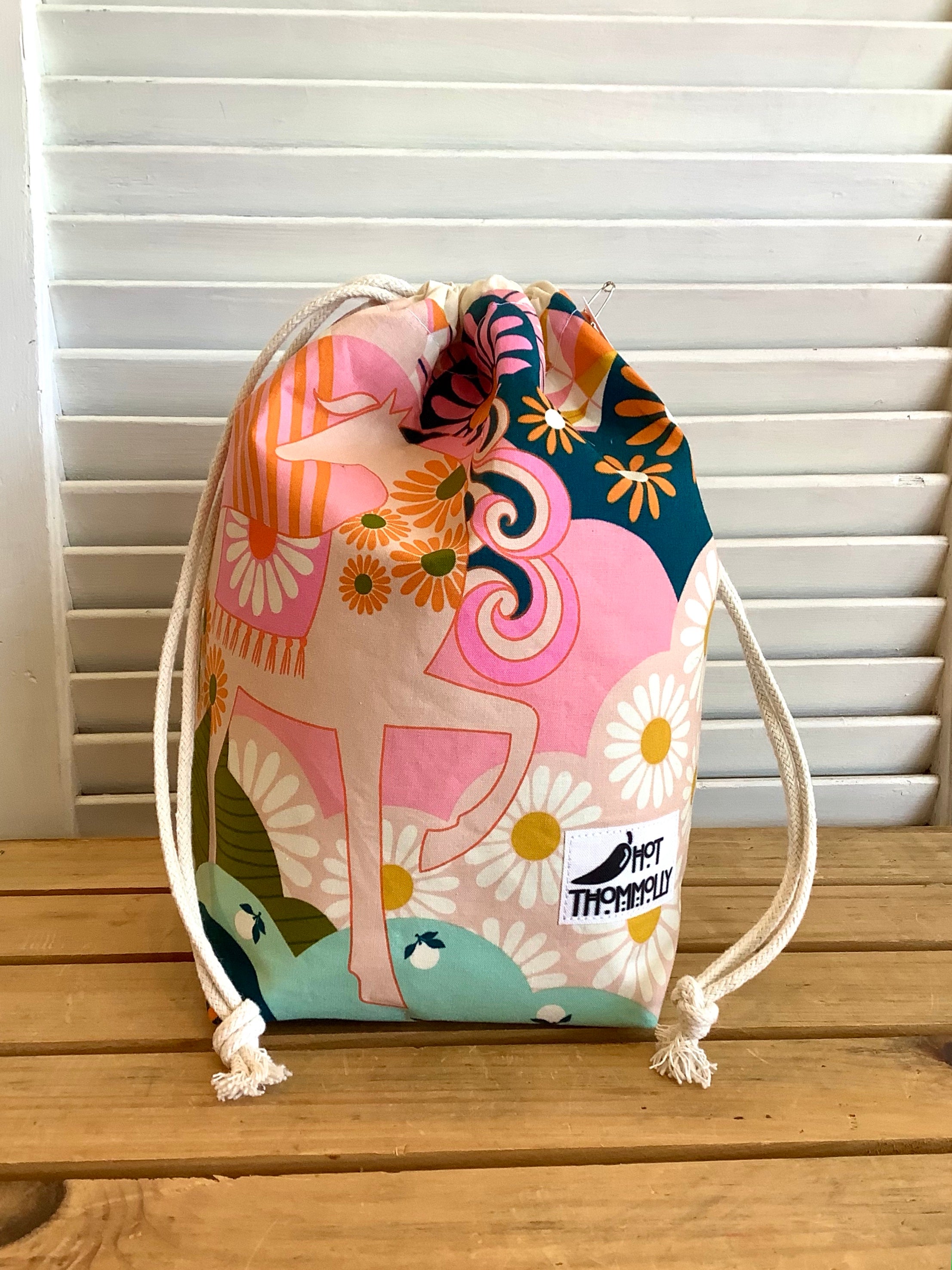 Drawstring Bags by Hot Thommolly