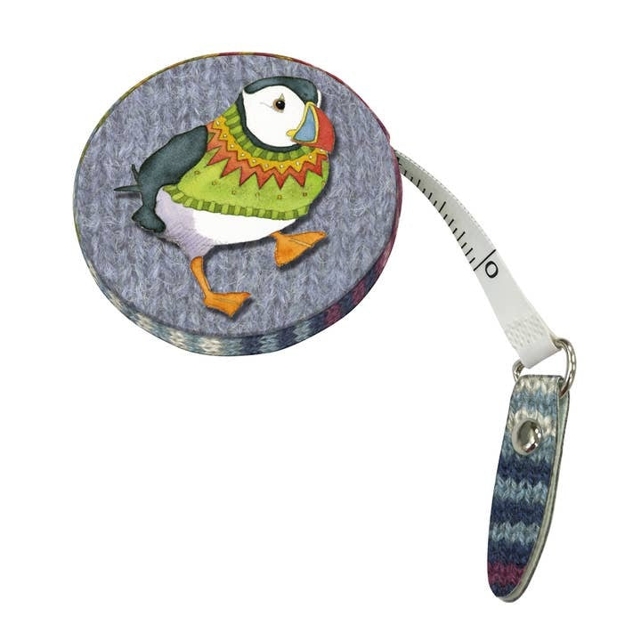 Woolly Puffins Tape Measure