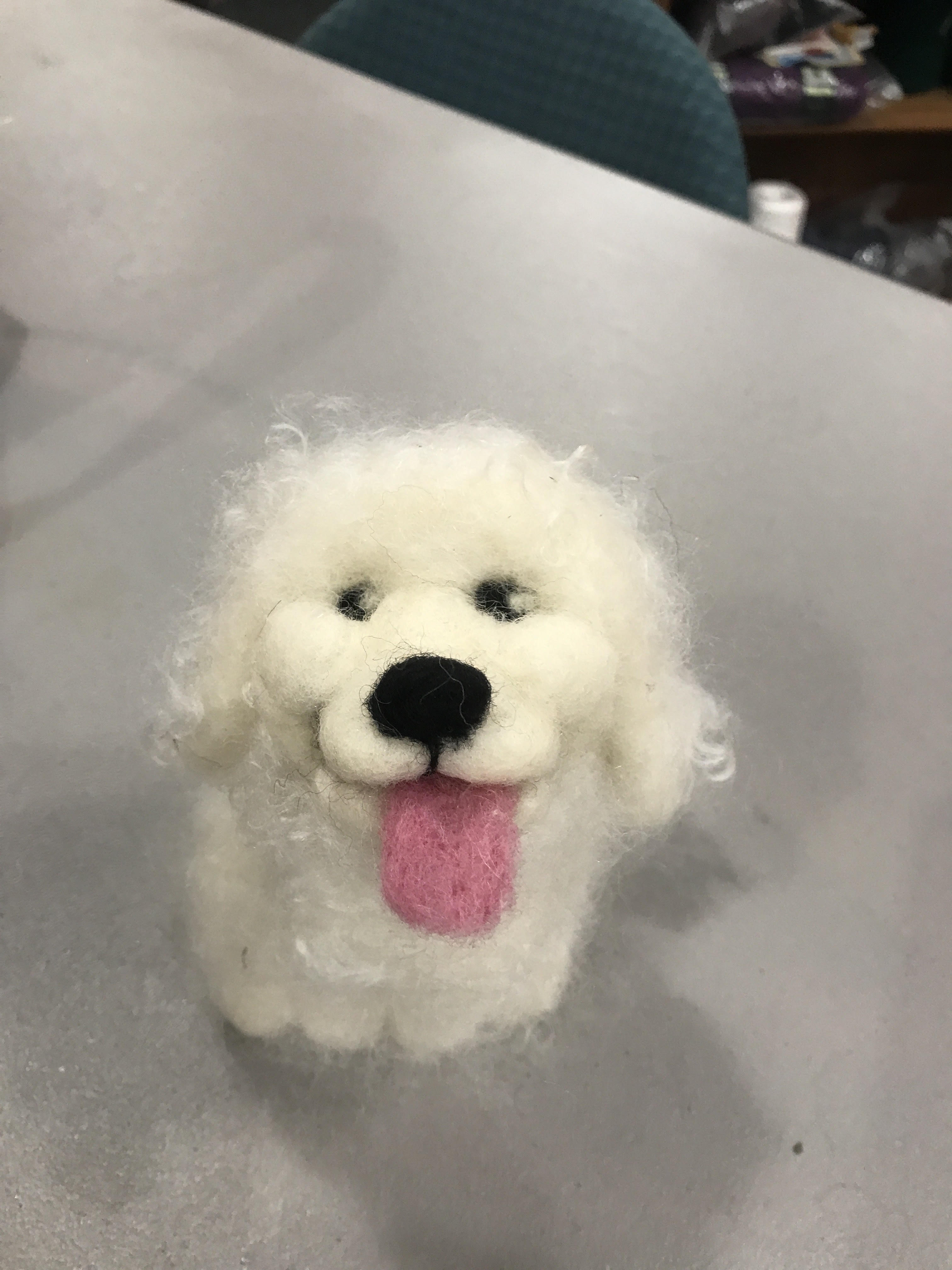 Puppies of Love Needle Felting Class with Corbin Brashear