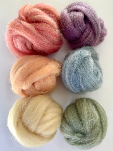 BOLLSLEY Felt Pom Poms - Fibre Wool Roving for DIY Craft Materials, Needle  Felt Roving for Spinning Blending Custom Colors, (60/120/240 Pieces) 1.5 cm  – 0.6 Inch 