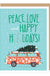 Peace, Love, VW Bus - holiday cards box set from Apartment 2