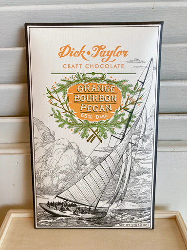 Orange Bourbon Pecan - Dick Taylor Craft Chocolate