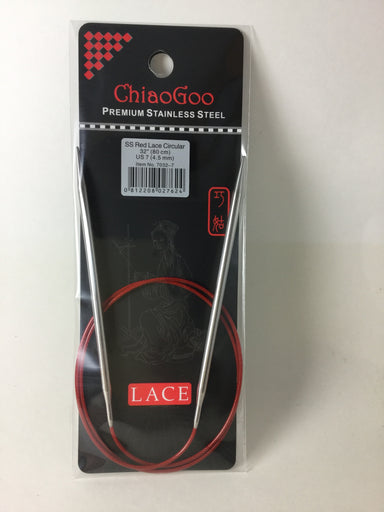 ChiaoGoo Needles Shorties Set (5cm & 8cm), blue lace – WoolfieYarn
