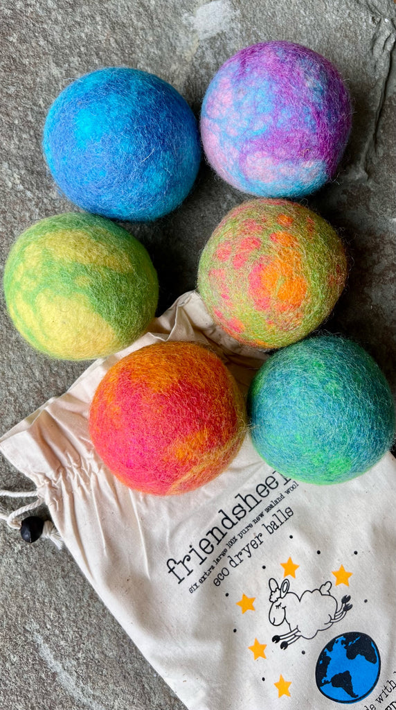 Galaxies - wool dryer balls